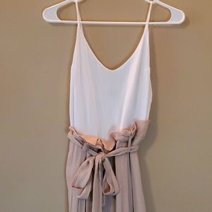 Shinestar 2 tone jumpsuit